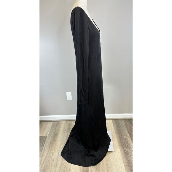 NWT Alice + Olivia Kalena Cutout Maxi Dress Size M $550 - Picture 11 of 12